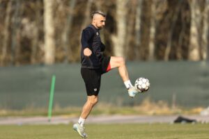 «سردار دورسون» در تمرینات پرسپولیس حاضر شد