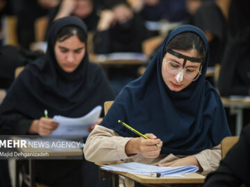 رقابت ۷۳۰۸ داوطلب مرحله دوم آزمون سراسری در استان سمنان آغاز شد