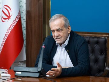 بازدید پزشکیان، زاکانی و معتمدیان از وضعیت اسکان خانواده های جنگ زده