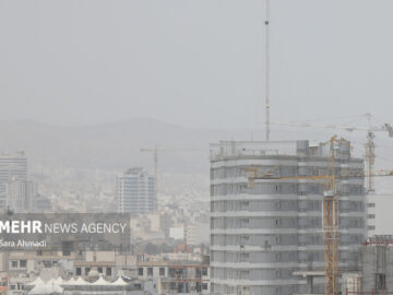 پیش‌بینی وزش باد شدید، گردوخاک و بارش رگباری در ۱۰ استان کشور