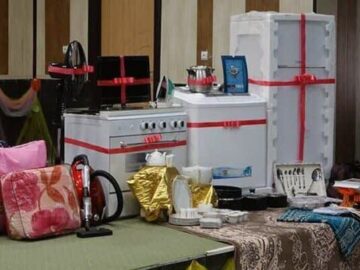 اهدای ۱۷ سری جهیزیه به نو عروسان چابهاری