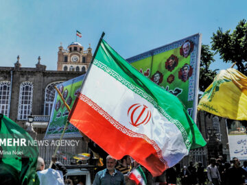راهپیمایی «جمعه خشم و نصر» در تبریز