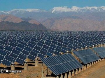 نقش موثر نیروگاه های خورشیدی در کاهش فشار بر نیروگاه‌های حرارتی