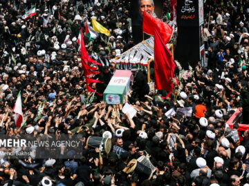 ۳۵ شهید جنگ ۱۲ روزه در شهر مقدس قم تدفین شدند