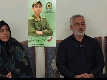 پدر و مادر شهید رمضانی: پای آرزوهای «محمدعرفان» می‌ایستیم