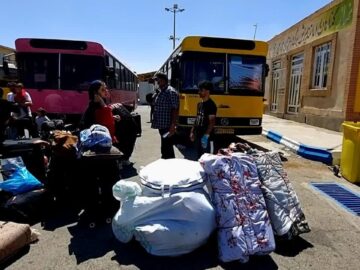 آخرین روند خروج اتباع افغانستانی غیر مجاز از مرز دوغارون