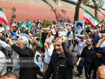 راهپیمایی «جمعه خشم و نصر» در رشت