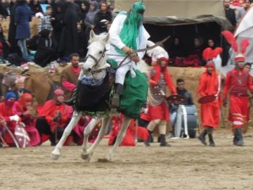 روستای الوسجرد ساوه میزبان سوگواره تعزیه