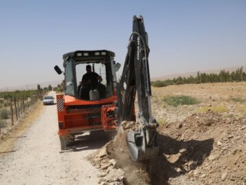 آغاز عملیات اجرای آبرسانی به سه راه جندالله مهران به طول ۷۸۰۰ متر