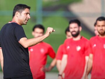 تمرینات ویژه هاشمیان برای دفاع و حمله پرسپولیس