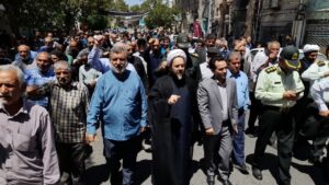 راهپیمایی «جمعه خشم و نصر» با حضور گسترده مردم در خلیل‌آباد برگزار شد