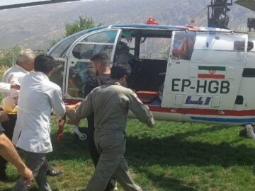 نجات معجزه‌آسای کودک سروآبادی با بالگرد اورژانس هوایی