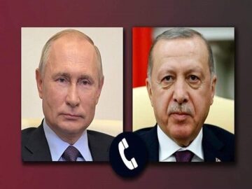گفتگوی تلفنی پوتین و اردوغان درباره سوریه