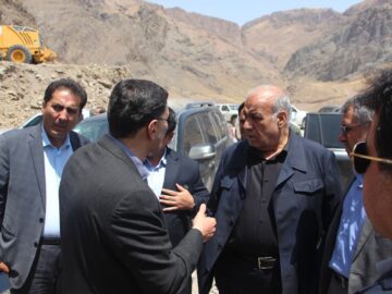 بازدید معاون وزیر راه و شهرسازی از پروژه راه‌آهن اردبیل