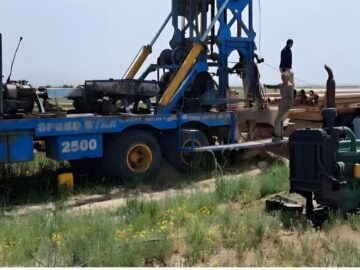 حفر چاه جدید در تربت‌جام