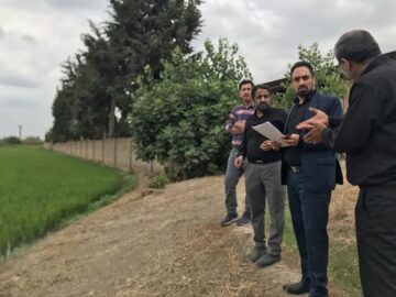 رفع تصرف ۳۲ هزار مترمربع از بستر رودخانه «دوغ» در کلاله
