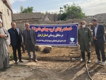 واکسیناسیون هزار راس دام علیه تب برفکی در اردبیل
