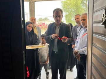 افتتاح ۴۲ واحد مسکونی در بخش چاه مبارک شهرستان عسلویه