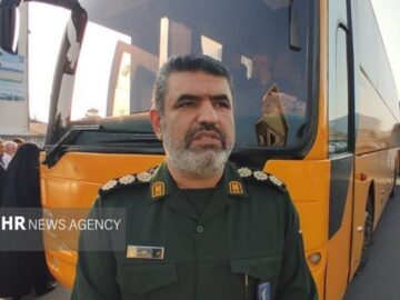 مرحله جدید اعزام بسیجیان گیلانی به مشهد مقدس آغاز شد
