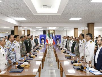 نشست توجیهی رزمایش مرکب امداد و نجات دریای خزر برگزار شد