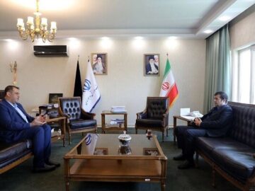 دیدار روسای جدید ورزش با احمد دنیامالی