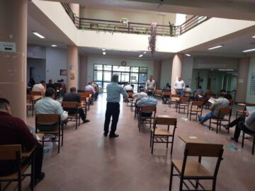 شرکت ۳۷۴ متقاضی در آزمون کتبی دفاتر خدمات الکترونیک قضایی استان سمنان