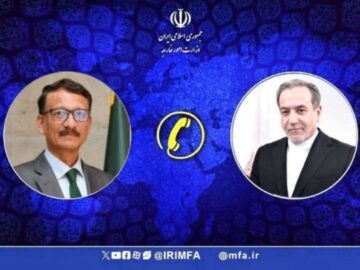 گفتگوی تلفنی عراقچی با وزیر خارجه بنگلادش در خصوص تحولات منطقه