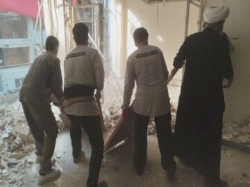 ۹۰ جهادگر مردمی در منطقه ۶ تهران؛ تلاش برای بازسازی مناطق جنگ‌زده