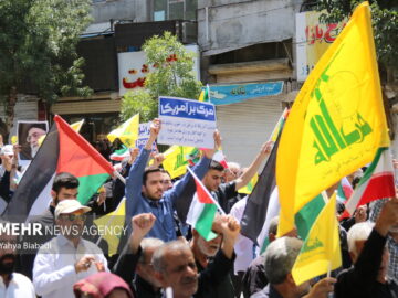 راهپیمایی «جمعه خشم و نصر» در کرمانشاه