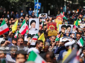 راهپیمایی «جمعه خشم و نصر» در اردبیل