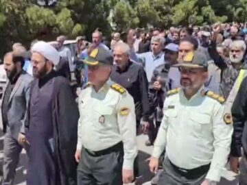 راهپیمایی «جمعه خشم و نصر» در زرند