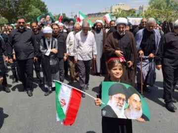 راهپیمایی جمعه‌های خشم و نصر در استان مرکزی