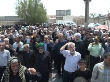 راهپیمایی جمعه خشم و نصر در خورموج