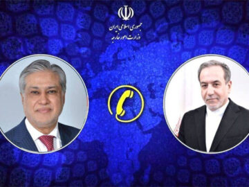 رایزنی وزرای خارجه ایران و پاکستان درباره ضرورت توقف فوری جنایات درغزه