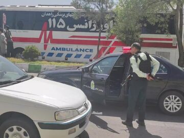 اختصاصی مهر/ اولین ویدئو از مقابل دادگستری زاهدان پس از حمله تروریستی