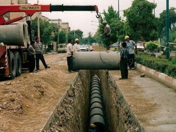 آغاز دوباره اجرای شبکه فاضلاب در شهر کرمان