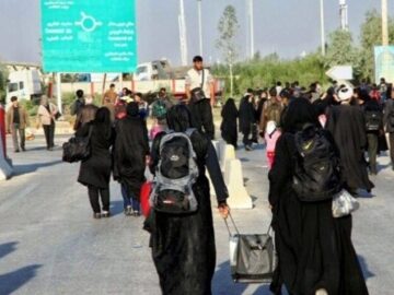 پوشش امدادی جاده های کشور از مرز های غربی تا شرقی در ایام اربعین