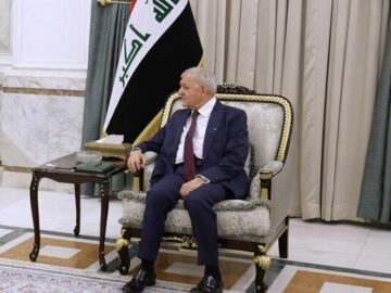 جدیدترین موضع گیری رئیس جمهور عراق درباره فلسطین