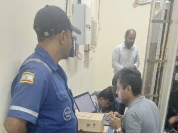 شبکه تلفن ثابت خارگ به فناوری فیبر نوری متصل شد