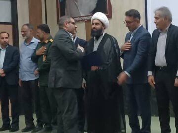 مراسم تودیع و معارفه رئیس دادگستری شهرستان سیریک برگزار شد
