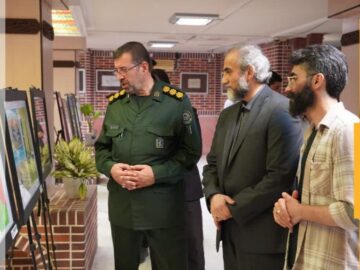 نمایشگاه تجسمی « ایران جان» در ساری برپا شد