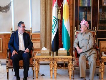 محور رایزنی بارزانی با هیئت ایرانی
