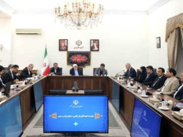 عارف: روابط راهبردی ایران و چین می‌تواند افزایش یابد