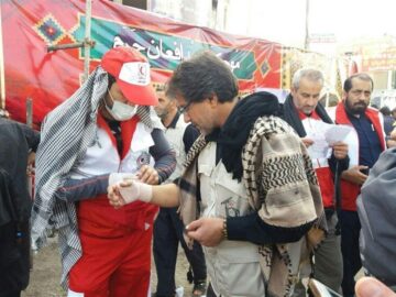 آموزش موکب داران برای ارائه خدمات امدادی به زائران اربعین حسینی