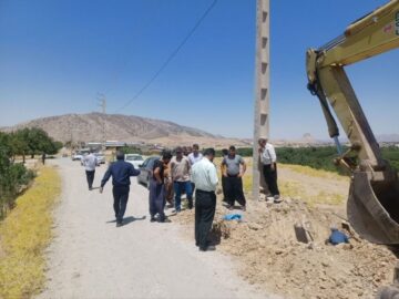 رفع کامل مشکل کمبود آب روستای مهدی‌آباد ایلام