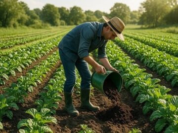چگونه کودهای ارگانیک، تولید را دوچندان کرده‌اند؟