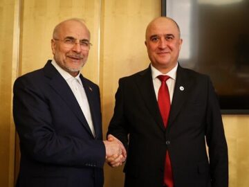 قالیباف و رئیس مجلس نمایندگان تاجیکستان دیدار کردند