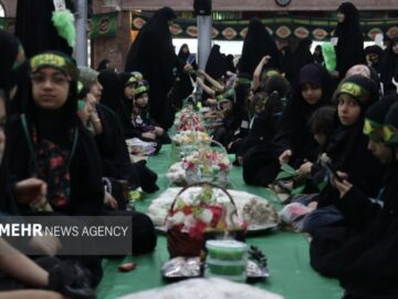 برگزاری اجتماع «نجمه الهدایه» در گلزار شهدای رشت
