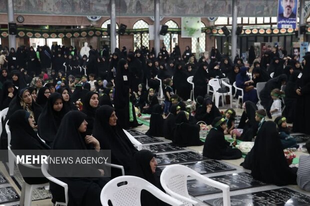 برگزاری اجتماع «نجمه الهدایه» در گلزار شهدای رشت