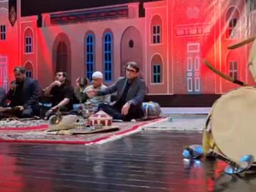 مراسم شب شروه در خارگ